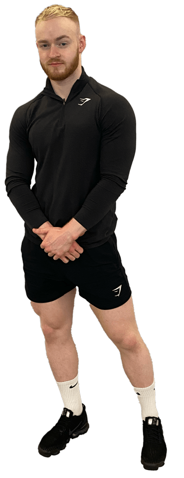 Image of ben standing up while facing the camera